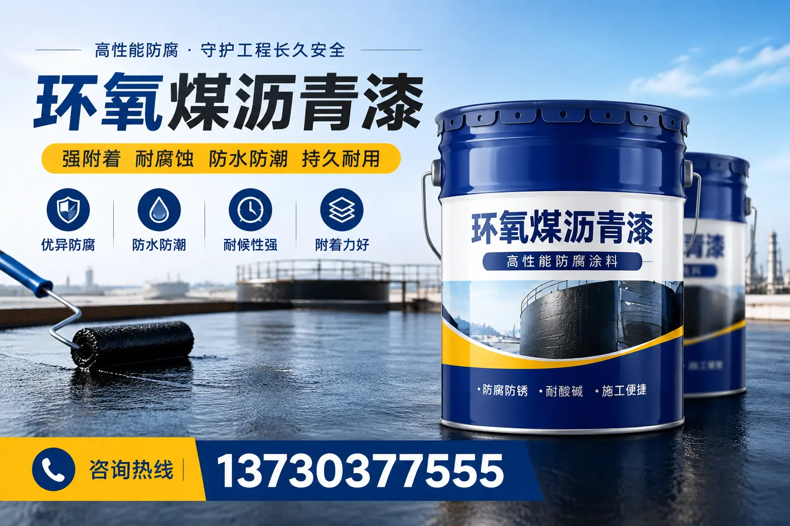 如何判断环氧煤沥青漆的质量?梧州消费者指南