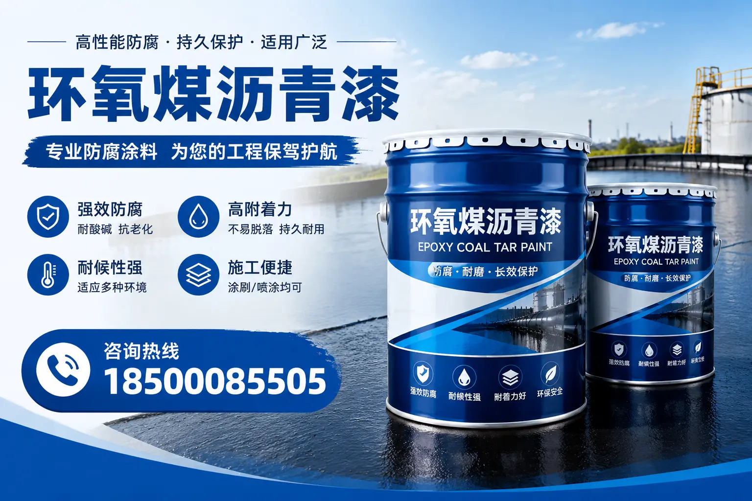 环氧煤沥青漆与其他漆类的比较,梧州用户的选择依据